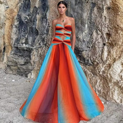 Traje de Baño Enterizo Reductor con Contraste de Colores