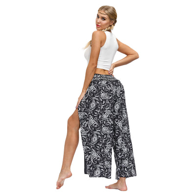 Pantalones Yoga Boho Estampado Étnico para Entrenamientos al Aire Libre - Image 13