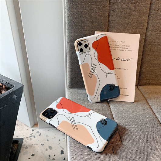 Funda para Celular con Diseño de Líneas Abstractas - Image 5