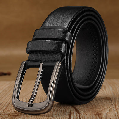 Cinturón Casual para Hombre con Hebilla Metálica Ajustable - Image 2