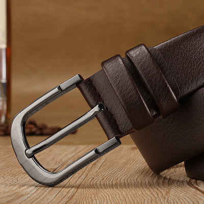 Cinturón Casual para Hombre con Hebilla Metálica Ajustable - Image 5