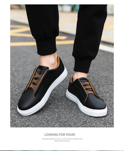 Tenis para Hombre de Color Sólido Cómodos y Antideslizantes - Image 18