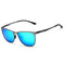 Lightweight full-frame aluminum-magnesium bright polarized fishing driver mirror manufacturers wholesale 6623 Ice Blue