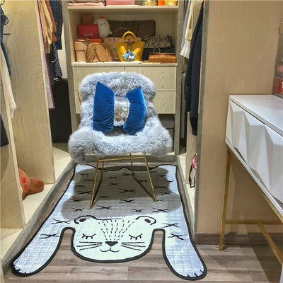 Tapete de Juego para Bebés Tigre Blanco - Alfombra Infantil Suave para Desarrollo - Image 4
