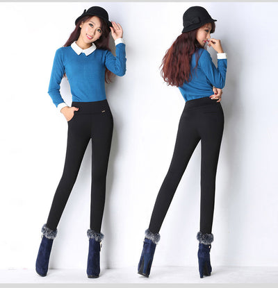 Leggings de Cintura Alta con Forro de Terciopelo - Image 8