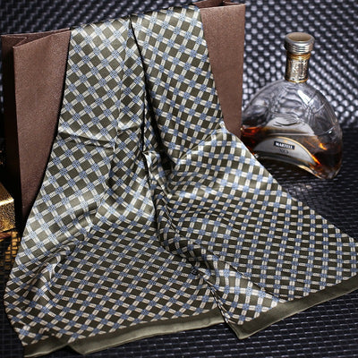 Pañuelo de Seda Doble Crepe Satinado para Hombre - Image 51
