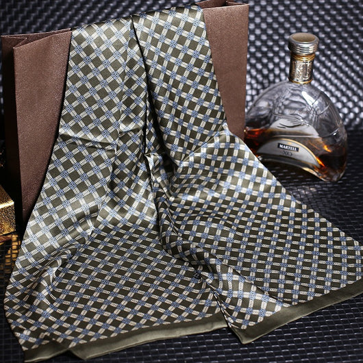 Pañuelo de Seda Doble Crepe Satinado para Hombre - Image 51