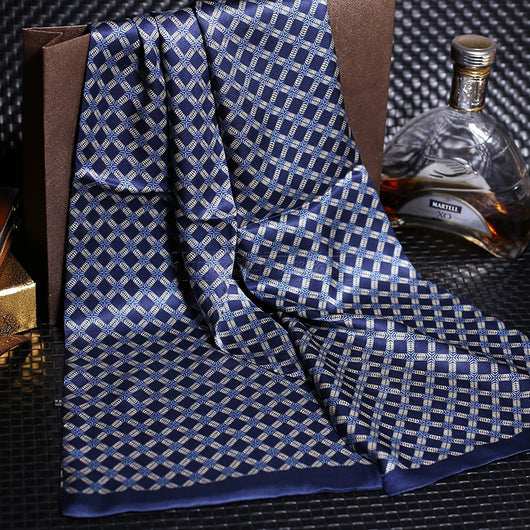 Pañuelo de Seda Doble Crepe Satinado para Hombre - Image 7