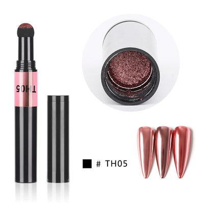 Polvo de Aire para Uñas 6 Colores con Pluma Aplicadora - Image 18
