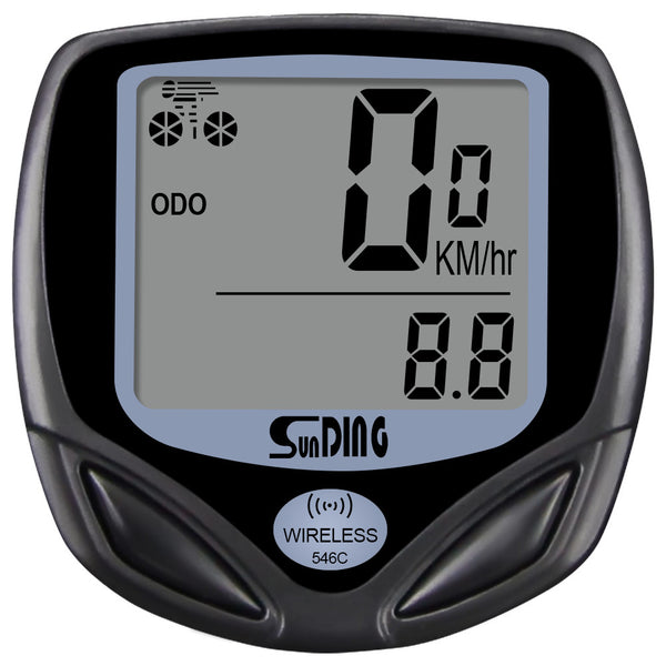Cronómetro Digital para Bicicleta con Odómetro y Función de Cronografía
