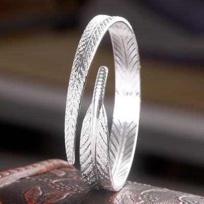 Pulsera Ajustable Pluma de Ángel - Image 5