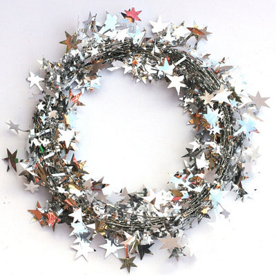 Guirnalda Navideña de Pino con Estrella Colgante - 5m Decoración Mayorista para Hogar - Image 8