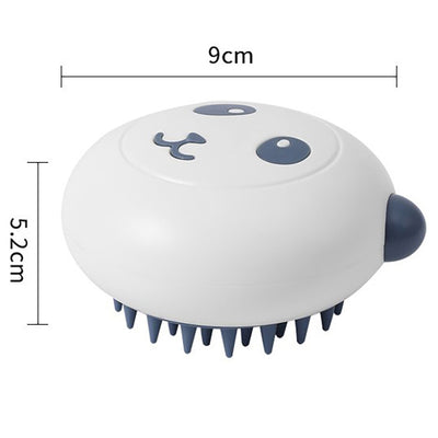 Cepillo de Baño Suave para Mascotas - Diseño Panda con Cerdas Silicona - Image 12