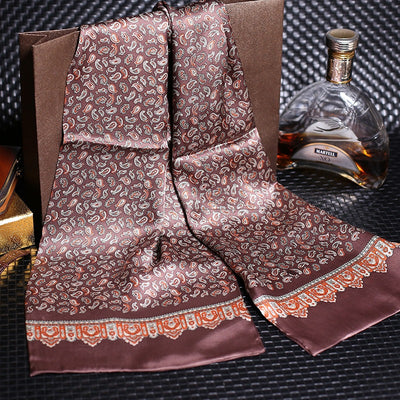 Pañuelo de Seda Doble Crepe Satinado para Hombre - Image 44