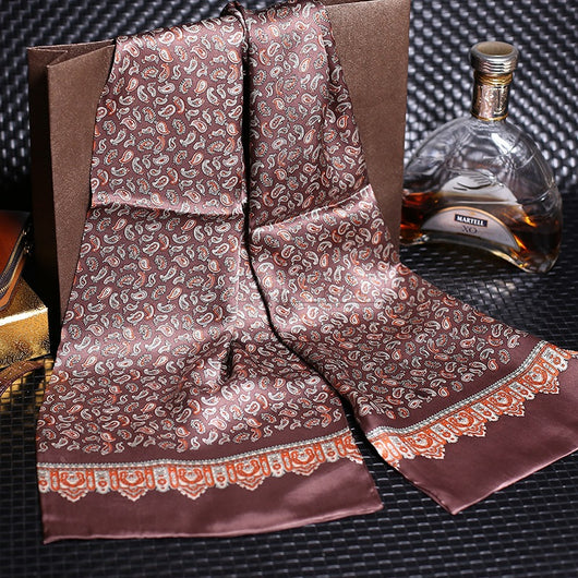 Pañuelo de Seda Doble Crepe Satinado para Hombre - Image 44