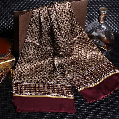 Pañuelo de Seda Doble Crepe Satinado para Hombre - Image 36