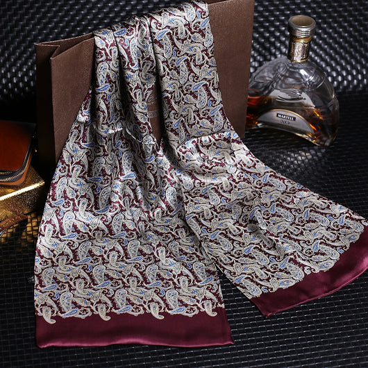 Pañuelo de Seda Doble Crepe Satinado para Hombre - Image 6