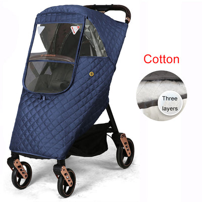 Protector Impermeable para Cochecito de Bebé con Cobertura contra Viento - Image 12