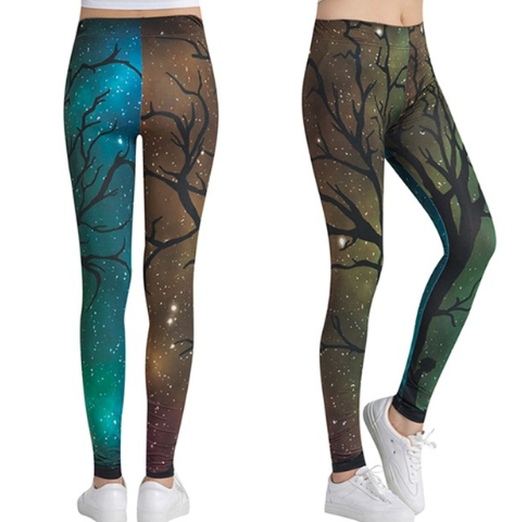 Leggins Yoga Estampados con Estiramiento Máximo para Mujer - Image 12