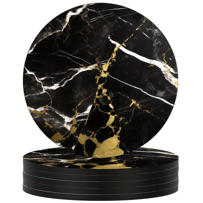 Posavasos Cerámico Mármol Aislante Térmico Impermeable Antitintas - Image 8