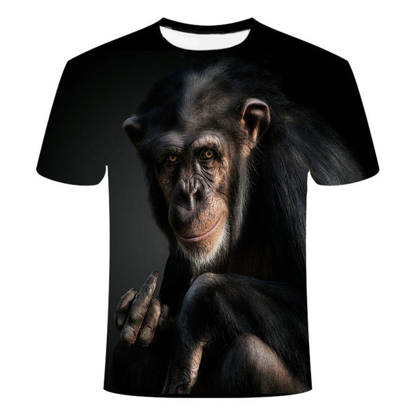 Playera Masculina con Impresión 3D Digital
