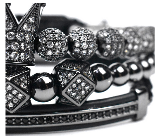 Pulsera Triangular Corona Delicada - Image 14