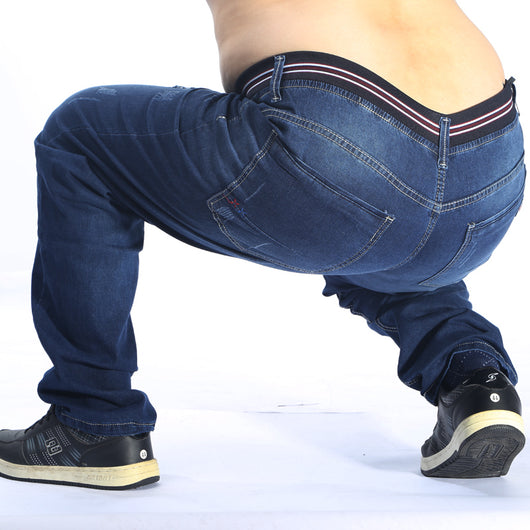 Pantalones Vaqueros Oversize de Talle Extra Grande para Hombre - Image 4