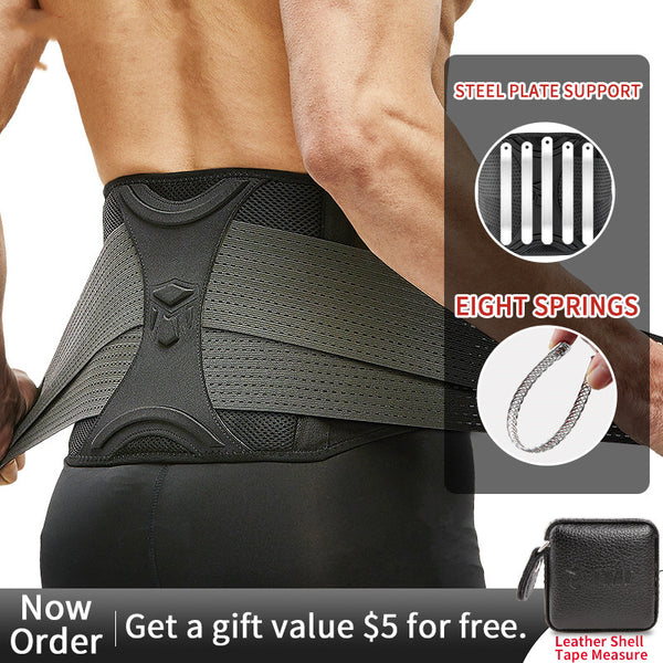 Cinturón de Entrenamiento Abdominal TMT para Hombre - Faja Deportiva de Compresión
