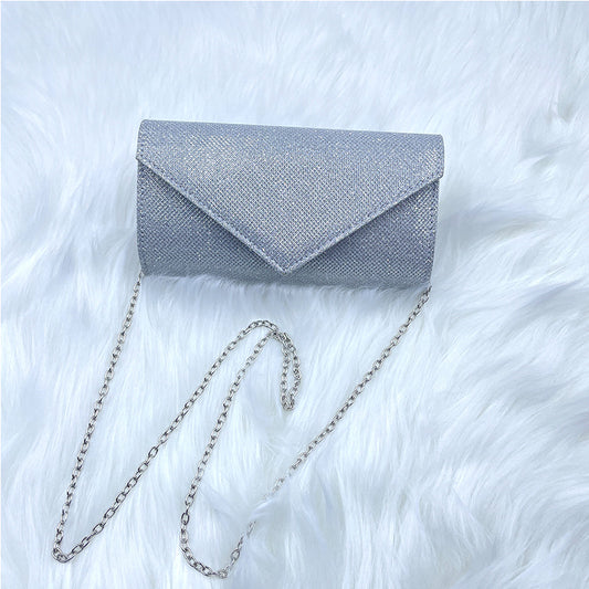 Cartera de Noche Elegante con Detalles Brillantes - Estilo Europeo y Americano