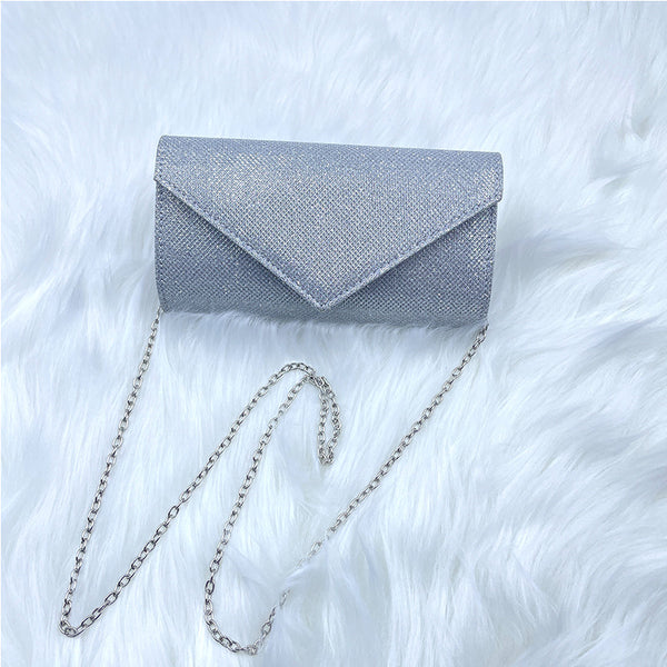 Cartera de Noche Elegante con Detalles Brillantes - Estilo Europeo y Americano