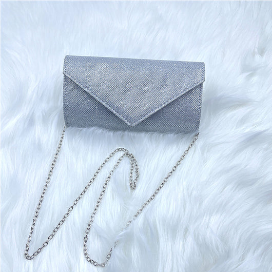 Cartera de Noche Elegante con Detalles Brillantes - Estilo Europeo y Americano