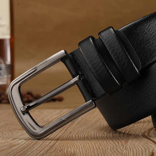 Cinturón Casual para Hombre con Hebilla Metálica Ajustable - Image 4