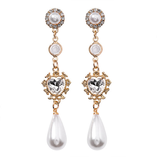 Pendientes Gota de Perla en Oro - Image 6