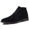 Botas Martin de Cuero Gamuza Punta Aguda Estilo Británico