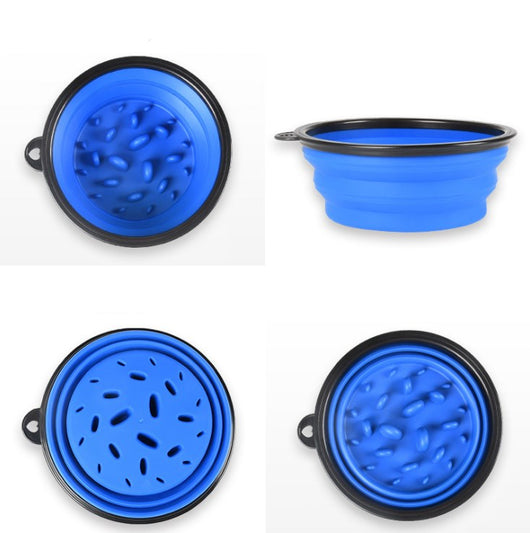 Comedero Portátil Plegable para Mascotas con Control de Velocidad - Image 4