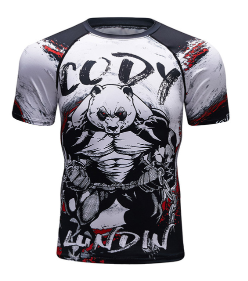 Camiseta Compresión MMA Rashguard 3D para Hombre - Fitness y Crossfit - Image 5