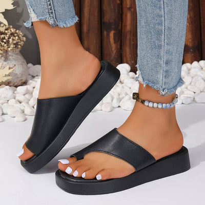 Sandalias Planas con Punta Cerrada y Suela Gruesa para Mujer - Cómodas y Versátiles - Image 10