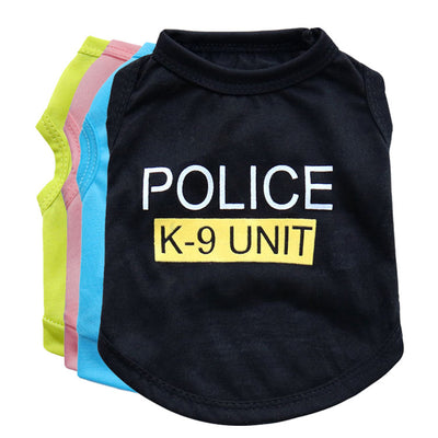 Chaleco Protector para Perros Policía - Primavera y Verano