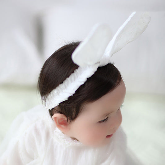Diadema de Algodón para Bebé con Diseño de Conejito - Image 2