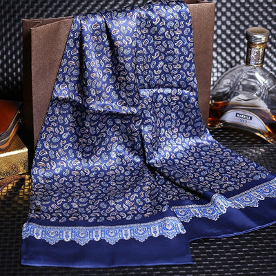 Pañuelo de Seda Doble Crepe Satinado para Hombre - Image 46