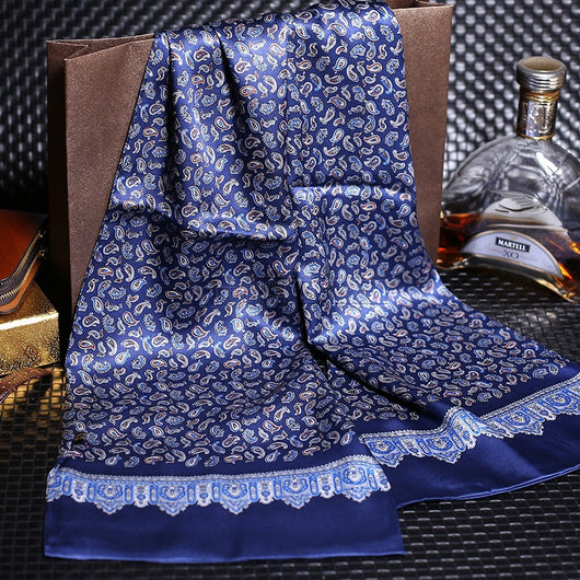 Pañuelo de Seda Doble Crepe Satinado para Hombre - Image 46