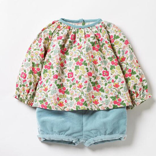 Conjunto de Shorts en Pana para Bebé - Otoño