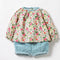 Conjunto de Shorts en Pana para Bebé - Otoño