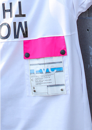 Camiseta Blanca Casual de Manga Corta para Mujer - Image 8