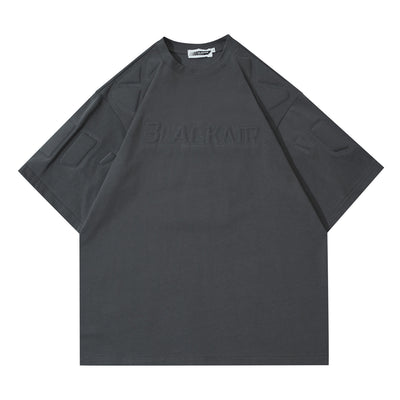 Camiseta Holgada de Algodón Puro para Hombre - Corte Casual Clásico - Image 4