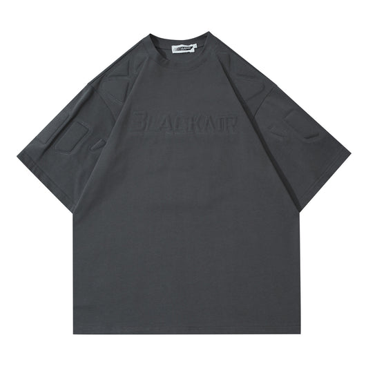 Camiseta Holgada de Algodón Puro para Hombre - Corte Casual Clásico - Image 4