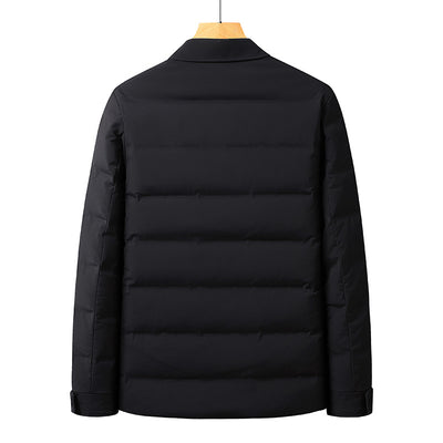 Chaqueta Polo con Plumón de Pato Blanco Premium - Abrigo Cálido y Elegante - Image 4
