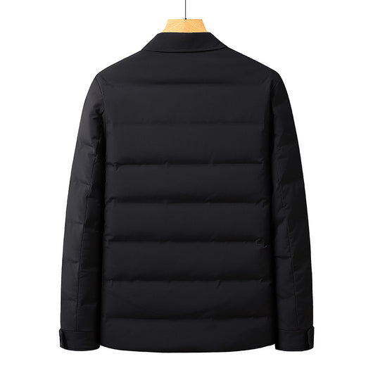 Chaqueta Polo con Plumón de Pato Blanco Premium - Abrigo Cálido y Elegante - Image 4