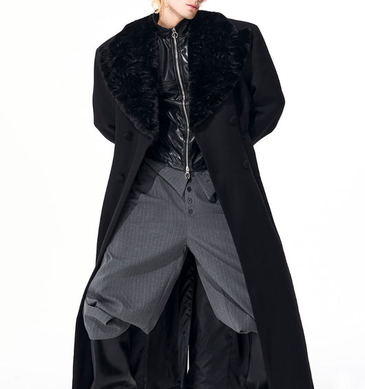 Blazer Trench Coat con Solapas Cosidas - Elegancia Profesional - Image 17