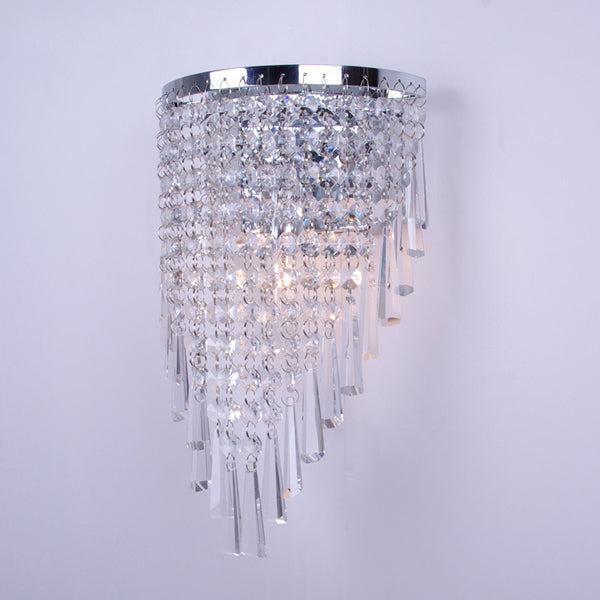 Lámpara de Pared de Cristal para Pasillos Modernos
